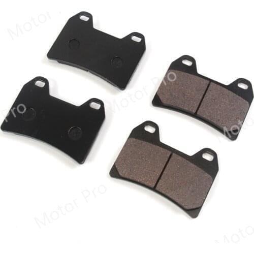 Motorcycle Accessories Organic Front Brake Pads For BENELLI Uno C 125 250 BN 600 GT 2 UE 750 TNT 899 Tornado Naked Tre 1130 K