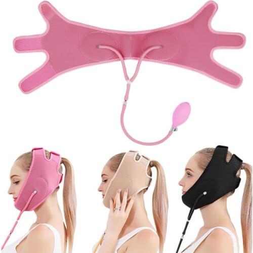 Face Lift Tools Slimming Comfortable Elastic Breathable Thin Face Bandage for Woman Breathable Thin Face Bandage Slimming Belt