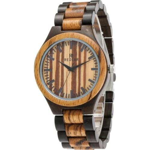 Top brand Wooden Watches Men Wristwatches Wood Bamboo Watch For Men Wrist Wood Strap Quartz Watch Husband Gift Relogio Masculino