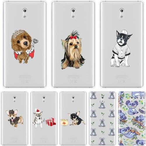 Phone Case For Nokia X71 X6 7 Plus Nokia6 Nokia5 Nokia3 Nokia2 Bug Dog Cute Silicone Back Cover For Nokia 9 8 6 5 3 2 1 Plus