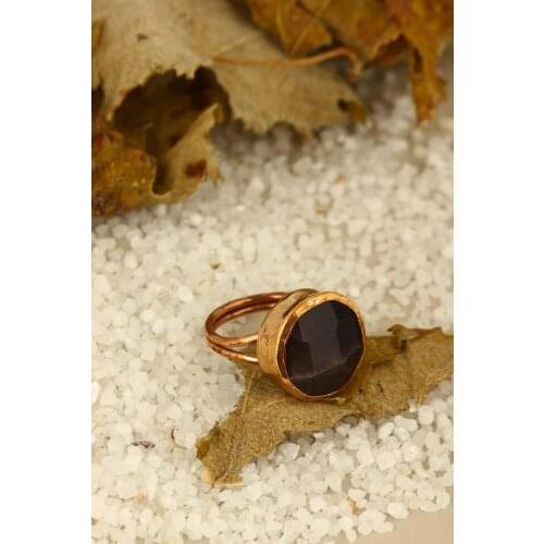 Dr Stone Natural Stone Women 'S Amethyst Over Brass Micron Copper Plated 202321433