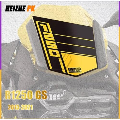 For BMW Motorcycle accessories R1200GS R1250GS ADV 2013-2021 40 Year Decals Motorcycle Front Fairing Sticker