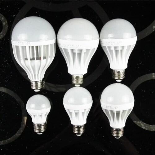E27 220v led light lamp 3w 5w 7w 9w 12w 15w lampadas led bulb