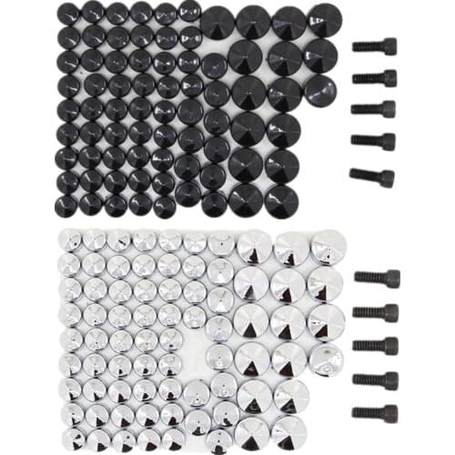 Chrome Bolt Caps Topper Cover For Harley Road Glide FLT Road King FLH 2007-2013