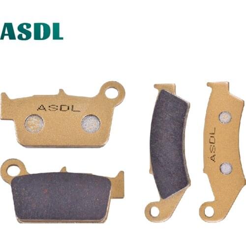 Front Rear Brake Pads Kit Set for Yamaha YZ125 YZ250 YZ450 YZ450F 2003-2007 WR250F 2003-2018 WR250R 2008-2015 WR450F 2007-2015