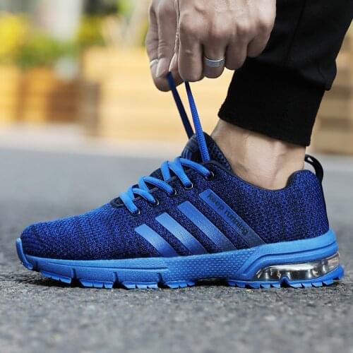 Unisex Sneakers Four Seasons Running Shoes for Men Adults Breathable Outdoors Sports Lace-up Female Trainers Drop Shipping