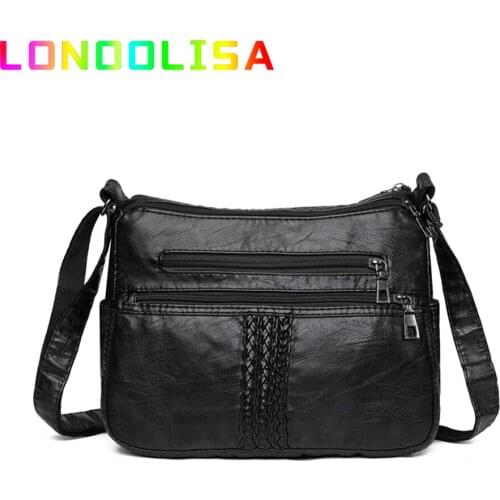 Fashion Crossbody Bags for Women 2021 New Casual Pu Leather All-match Shoulder Messenger Bag Luxury Handbags Women Bags Designer