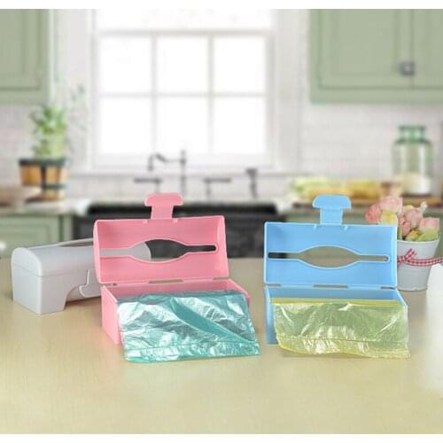 2019 New Home Garbage Bags Storage Rack Kitchen Bedroom Bathroom Garbage Bag Organizer Box Storage Holder Cupboard Door Case