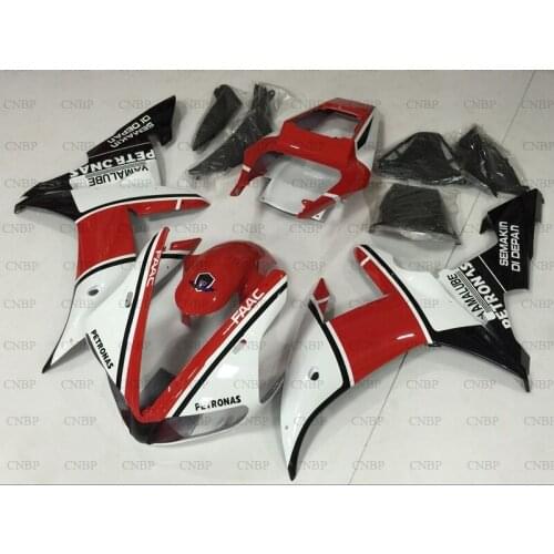 For YAMAHA YZFR1 2002 - 2003 Motorcycle Fairing YZFR1 03 Fairing Kits for YAMAHA YZFR1 2003 White Red Black Body Kits