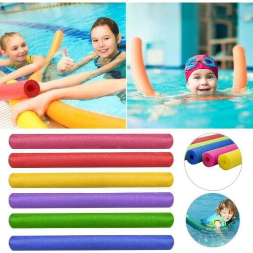 1PCS Swimming Floating Foam Sticks Swim Pool Noodle 6.5*150cm Noodles Floatings Accessories Pool Float Foam Water Aid V8S0