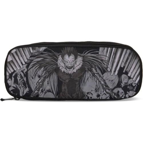 Boys Wallets Death Note Printing Pencil Case Kids Student Purse School Pencil Box Stationer Supplies Pencil Bag Estojo Escolar