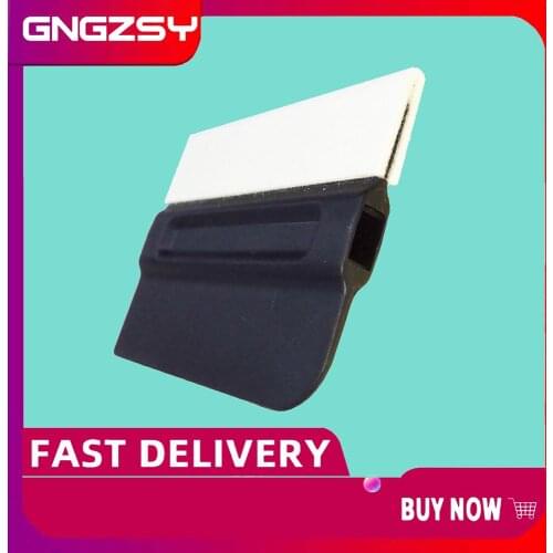 Pro Tint Wool Suede Edge Squeegee for Car Wrapping Vinyl Film Scraping Air Bubble Removing Sticker Cleaning Tools A15+A09B+A10B