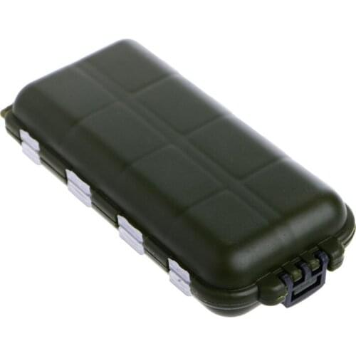 16 Compartments Fishing Box Storage Case Fly Fish Lures Spoon Hook Bait Tackle