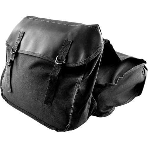 Motorcycle Saddle Bags Panniers for Honda Yamaha Suzuki Sportster Kawaski Motorcycle Scooter Saddle Bag,Black