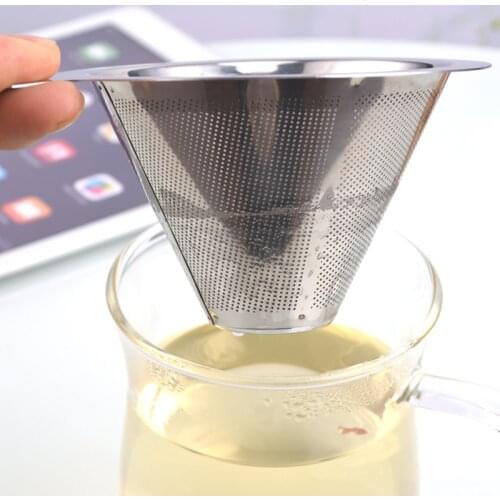 Stainless Steel Mesh Tea Infuser Cup Strainer Leaf Filter Strainer Diffuser