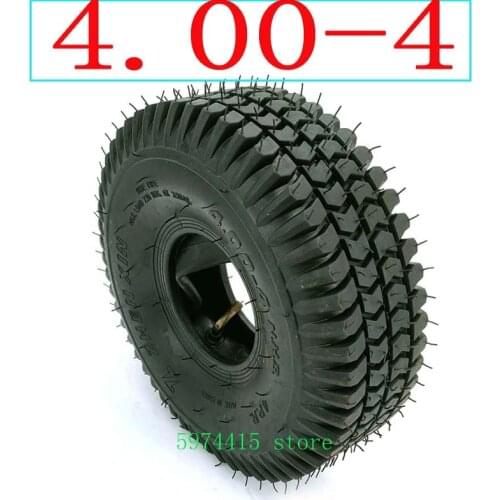 Three Wheel Scooter tire 10 inch 11 inch 4.00-4 heavy duty inner tube outer tire is suitable for the bladez Moby 4 inch inner tu