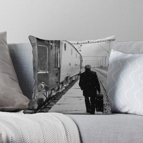 On The Run Throw Pillow Cushion Cover Polyester throw pillows case on sofa home living room car seat decor 45x45cm