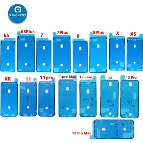 Waterproof Adhesive Sticker LCD Monitor Frame Baffle Sealing Tape Glue Repair Parts For IPhone 12 11 pro X XS MAX XR 6 7 8 plus