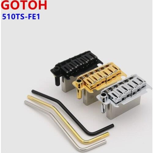 1 Set High Quality 2 Points Genuine Original GOTOH 510TS-FE1 Electric Guitar Tremolo System Bridge for ST Guitar Parts