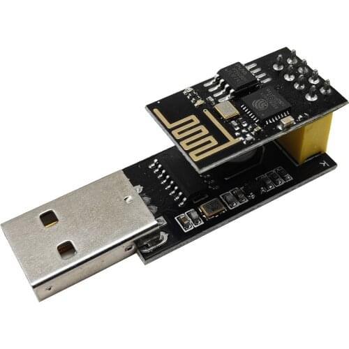 ESP01 Programmer Adapter UART GPIO0 ESP-01 Adaptaterr ESP8266 CH340G USB to ESP8266 Serial Wireless Wifi Developent Board Module
