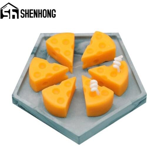 SHENHONG Cake Mold 6 Types Cheese Shape Silicone Molds Kitchen Cake Decorating Tools Mousse Mould Muffin Pastry Baking Pan