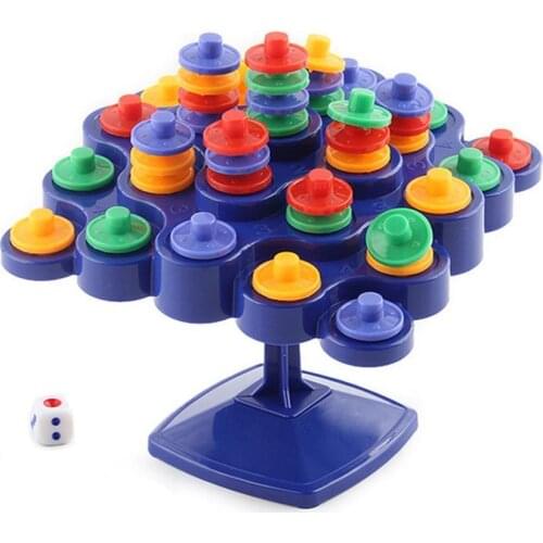 Montessori Balance Turntable Educational Toy Balancing Toys Early Toy Parent-child Educational Interactive Children Game Ba H3H4