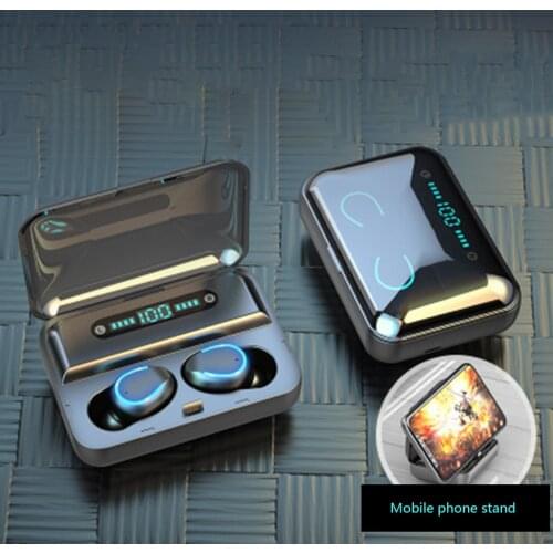 TWS Bluetooth 5.0 Earphones for Smartphone Touch Control Phone In-ear Earpiece Handfree Noise Reduction Headset Brethable Light