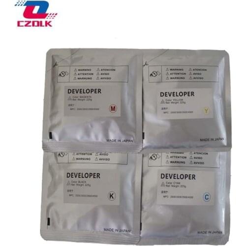 New compatible Mpc 2500 Developer for Ricoh MPC2500 MPC3000 MPC3500 MPC4500 4pcs/set 225g/pc Toner Powder