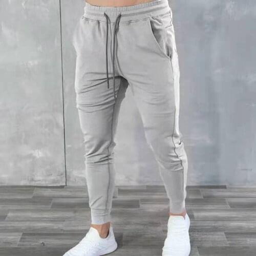 Autumn Trousers Male Fitness Workout Sportswear 2021new Jogger Pants Gyms Sweatpants Mens Casual Cotton Hight Stretch Trackpants