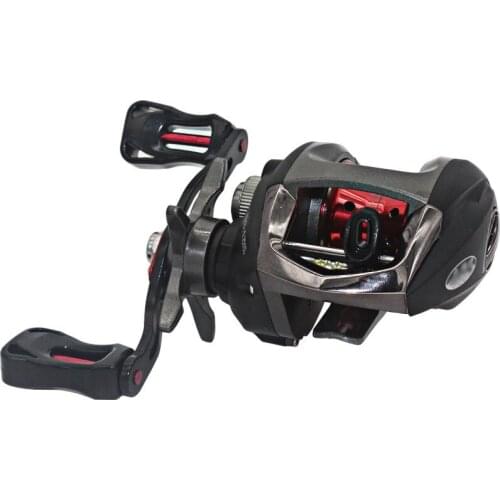 6.3:1 Gear Ratio 10+1 Ball Bearings LeftRight Hand Magnetic Brake Saltwater Freshwater Baitcasting Fishing Fly Fishing Rod Reels