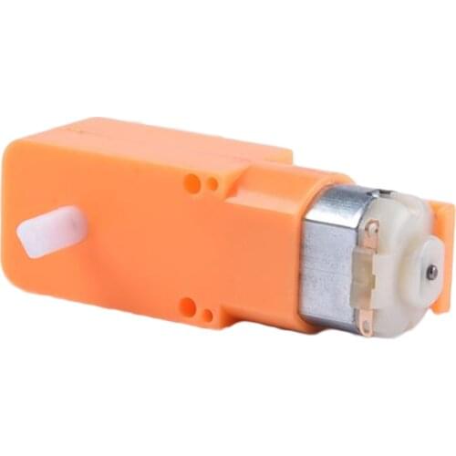 Plastic TT Motor Double Shaft 1:120 For DIY Scientific Cars And Robot