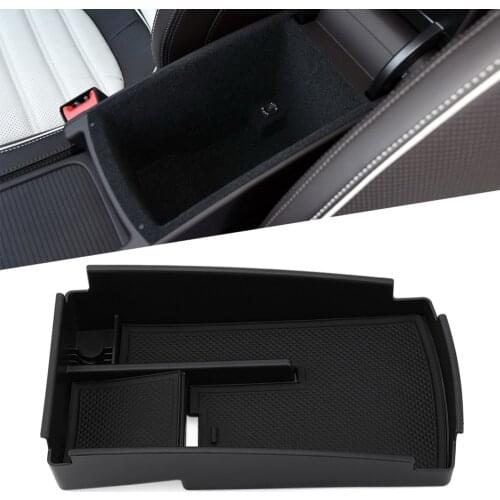 FIT FOR VW VOLKSWAGEN CC PASSAT B6 B7 2006-2015 CENTRAL STORAGE BOX ARM REST ARMREST GLOVE HOLDER PLATE CAR CONTAINER ORGANIZER