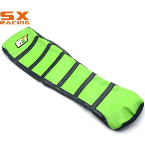Motorcycle Rubber Gripper Soft Seat Cover For KAWASAKI KX85 KX100 01 02 03 04 05 06 07 08 09 10 11 12 13 14 15 16 2001-2016