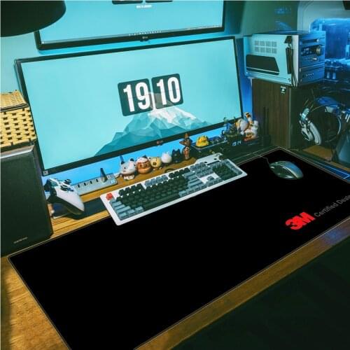 3m Authorized 3M certified Computer Gaming Mousepad Anti-slip Natural Rubber with Locking Edge Gaming Mouse Mat