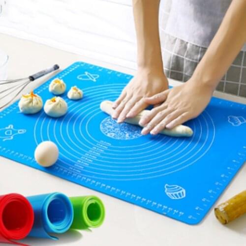 Silicone Baking Mats Sheet Pizza Dough Non-Stick Maker Holder Pastry Kitchen Accessories Cooking Tools Utensils Bakeware Gadget