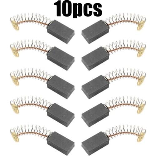 Carbon Brush 6*12*17mm 10pcs/set Electric Tools Kit Motor Drill Chain Saw Part