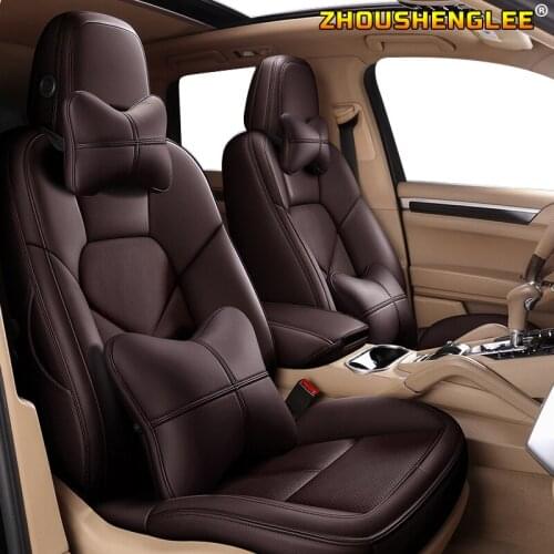 ZHOUSHENGLEE Custom Leather car seat covers For Mercedes-Benz Ml350 ML400 ML320 ML300 ML500 R320 R400 R300 R350 R500 R200 R260 s