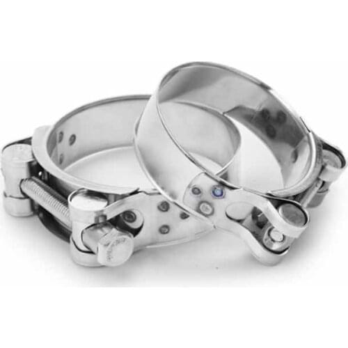 1/2/5Pcs 17-59mm European style Stainless Steel 201 T-type Bolt trengthens the clamp hose clamp water pipe fasteners Clamps