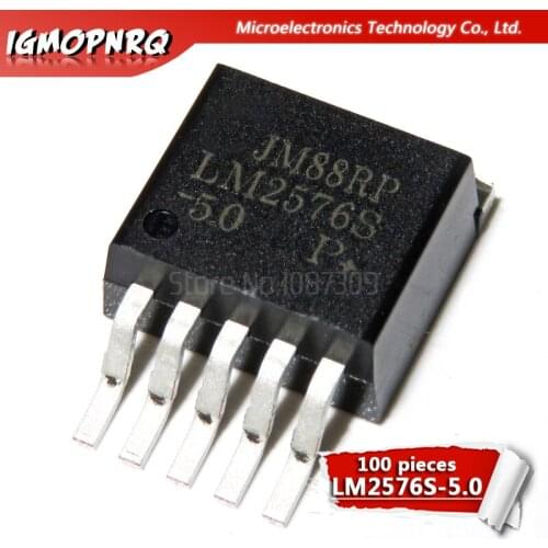 100pcs LM2576S-5.0 TO263 LM2576SX-5.0 TO-263 LM2576-5.0 5V new and original