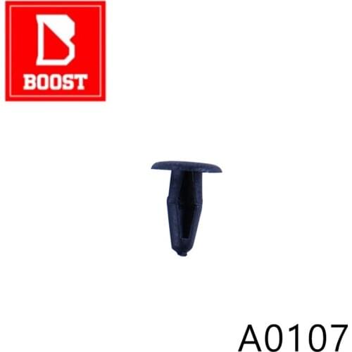 BOOST 100Pcs Vehicle Fastener Retainer Rivet Bumper Clips Door Panel Fender Plastic Automotive Multifunctional Rivet