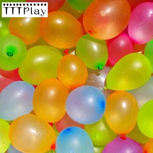 100pcs Water Bombs Colorful Water Balloon For Children Party Hot Summer Sands Beach Swimming Pool Kid Classic Toys Water Balloon