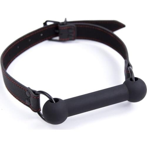 2021 Fetish Bdsm toys Silicone Dog Bone Sex Gag Bondage BDSM Mouth Plug Couples Flirting young sex for Women exotic accessories