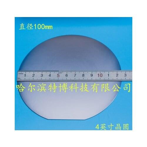 4 Inch Intrinsic High Resistance Silicon Wafer Single Crystal High Purity 11N Pure Silicon Wafer FZ Experimental Polishing Wafer