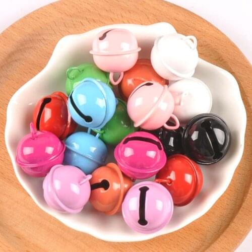 5pcs 22mm Mix Colors Loose Beads Jingle Bells Festival Party Decoration/Christmas Tree Decoration cp2679