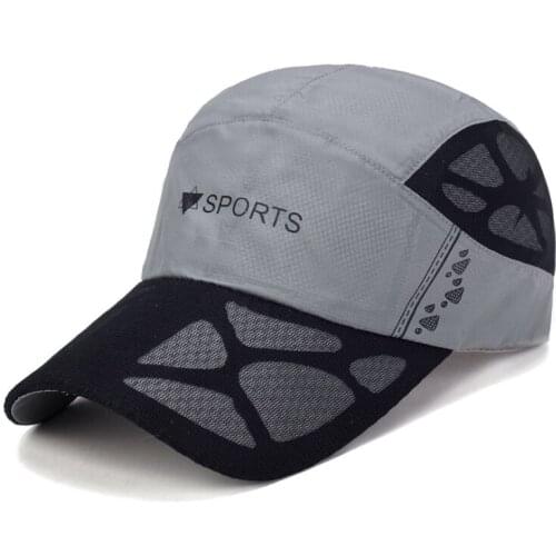 AOTENG0012 Summer Women breathable trucker cap Men fitted Baseball cap Dad hat Quick dry Visor gorros