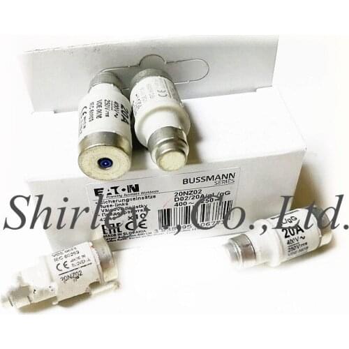 Free Shipping10PCS 100% New Original Import Bussmann gL/gG 20A/25A/50A/63A/63NZ02 400V~63A 20NZ02 25NZ02 50NZ02