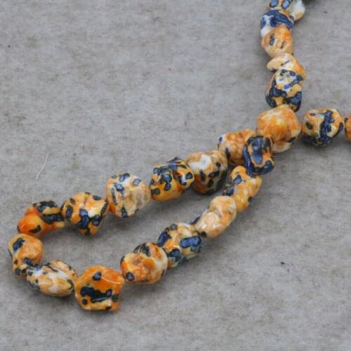 Irregular yellow Riverstones loose beads 8-12mm DIY hot sale women fashion jewelry making design
