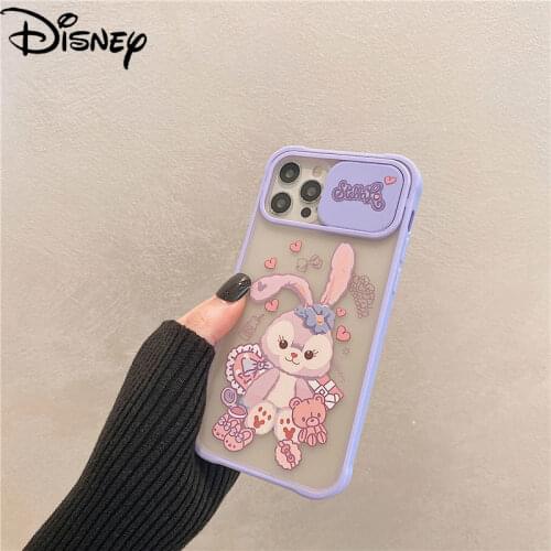 Disney Star Delu for IPhone 7/8P/X/XR/XS/XSMAX/11/12Pro/12mini Sliding Lens Creative Cartoon Mobile Phone Case