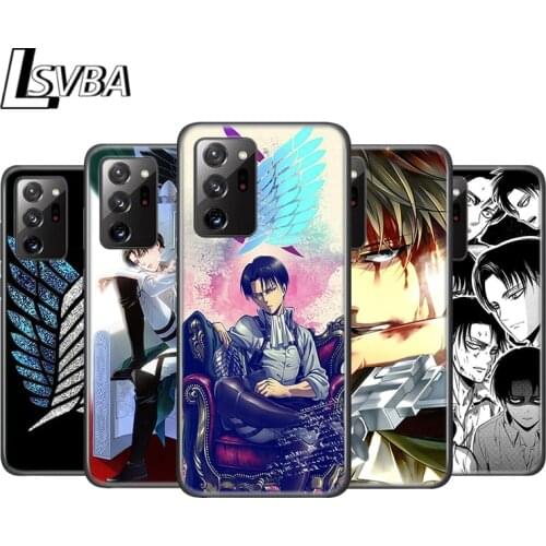 Attack on Titan Levi·Ackerman For Galaxy Samsung S20 FE Lite Ultra Plus A91 A71 A51 A42 A41 A31 A21 A21S A11 A01 A12 Phone Case