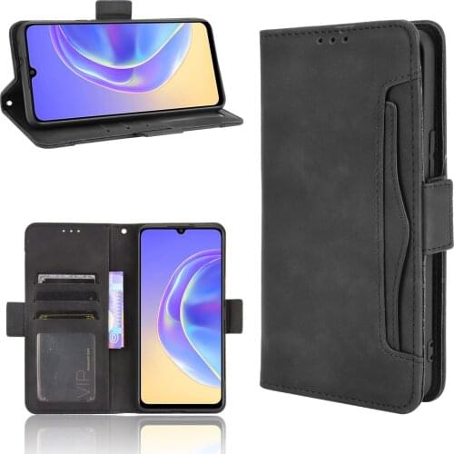 Vivo V21e 5G Case 6.44 inch Multi-function card slot Leather Book Flip Design Wallet Cover For Vivo V21e 5G V2055 Case